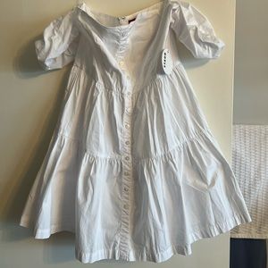 NWT Staud off shoulder dress